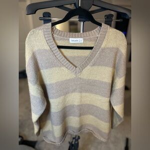 Wool Blend Women's Striped Sweater